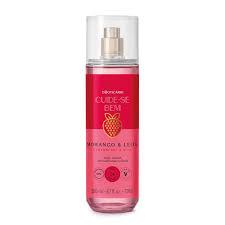 Body Splash Desodorante Colônia Cuide-se Bem Morango e Leite 200ml