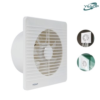Exaustor Banheiro Silencioso Residencial Yesop 180mm Bivolt Yesop