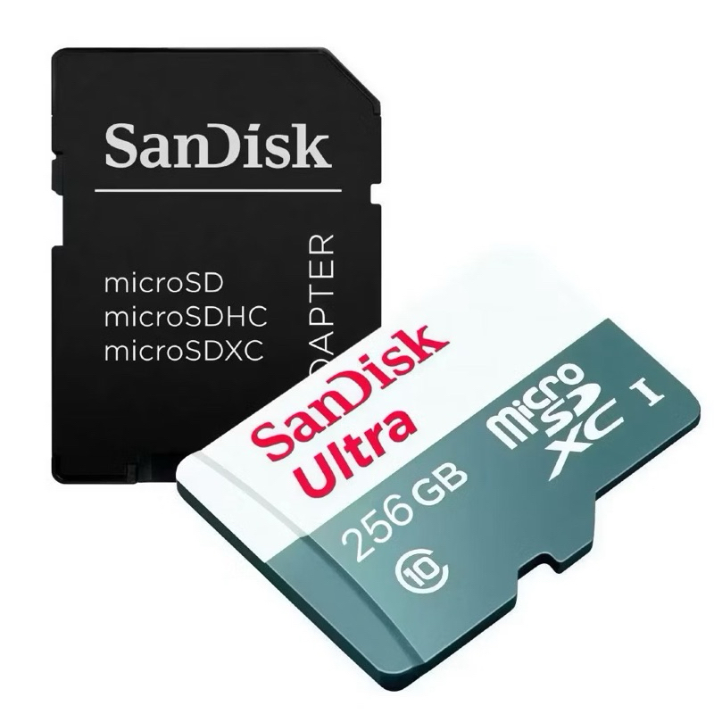 Cartão De Memória Micro Sd Sandisk 128/256gb/512gb Classe 10 Ultra - Câmeras de Segurança