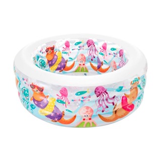 Piscina Familiar Inflável Redonda Aquarium Animais Marinhos 360 Litros - Intex Brasil Oficial em Oferta na Shopee