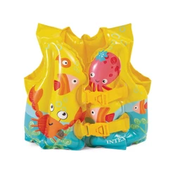 Colete Inflável Boia Infantil Para Bebê Criança Peixinhos - Intex Oficial Brasil