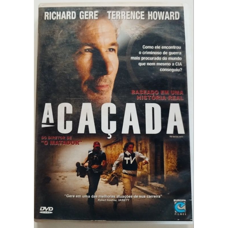 Dvd A Caçada Richard Gere Original