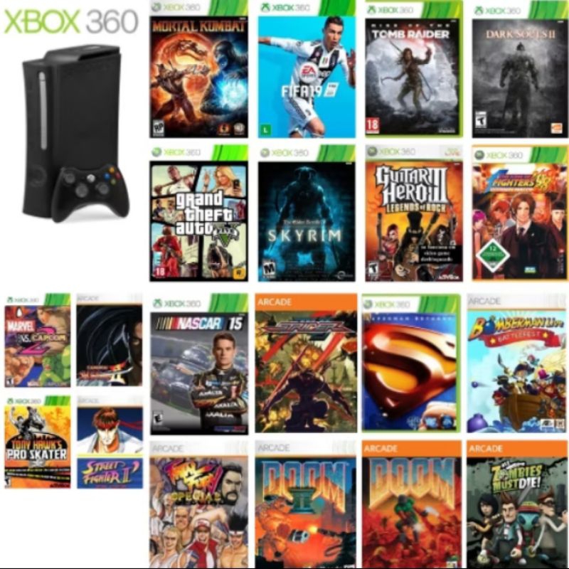 pendrive games digital Xbox 360