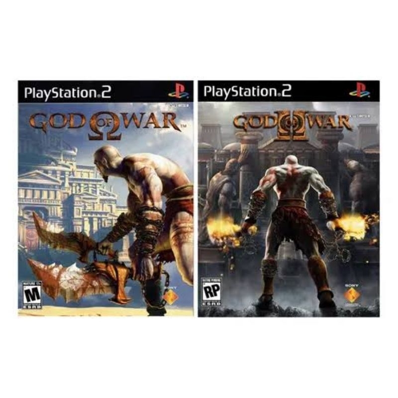 God of war 1 e 2 ps2 em português