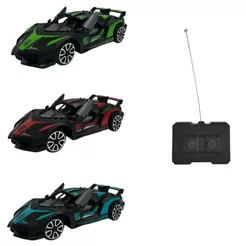 Carrinho de Controle Remoto Sem fio Esportivo Competição Ferrari Lamborghini Bugati Velocidade