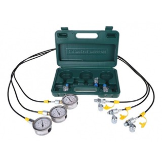 Manômetro Maleta Para Teste De Pressão Hidráulica 8700psi Conjunto Manometro Kit Pressao Hidraulico em Oferta na Shopee