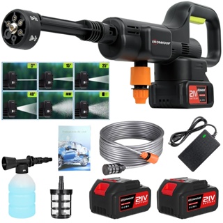 Lavadora Alta Pressão Lava Jato Potente Portátil Recarregável 6 EM 1 em Oferta na Shopee