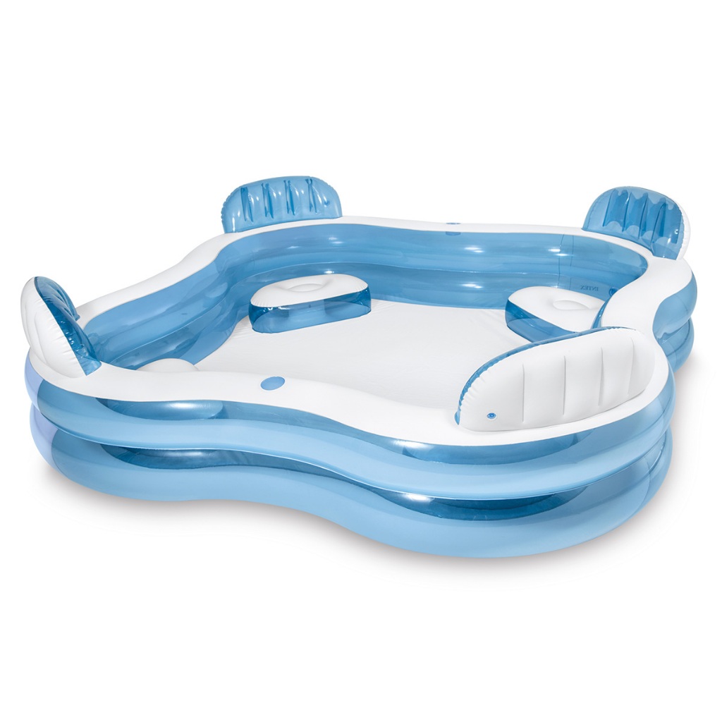 Piscina Inflável Intex 990l Familiar C/ Assentos - Intex Brasil Oficial