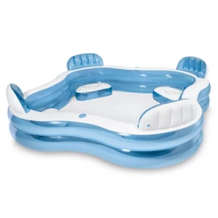 Piscina Inflável Intex 990l Familiar C/ Assentos - Intex Brasil Oficial