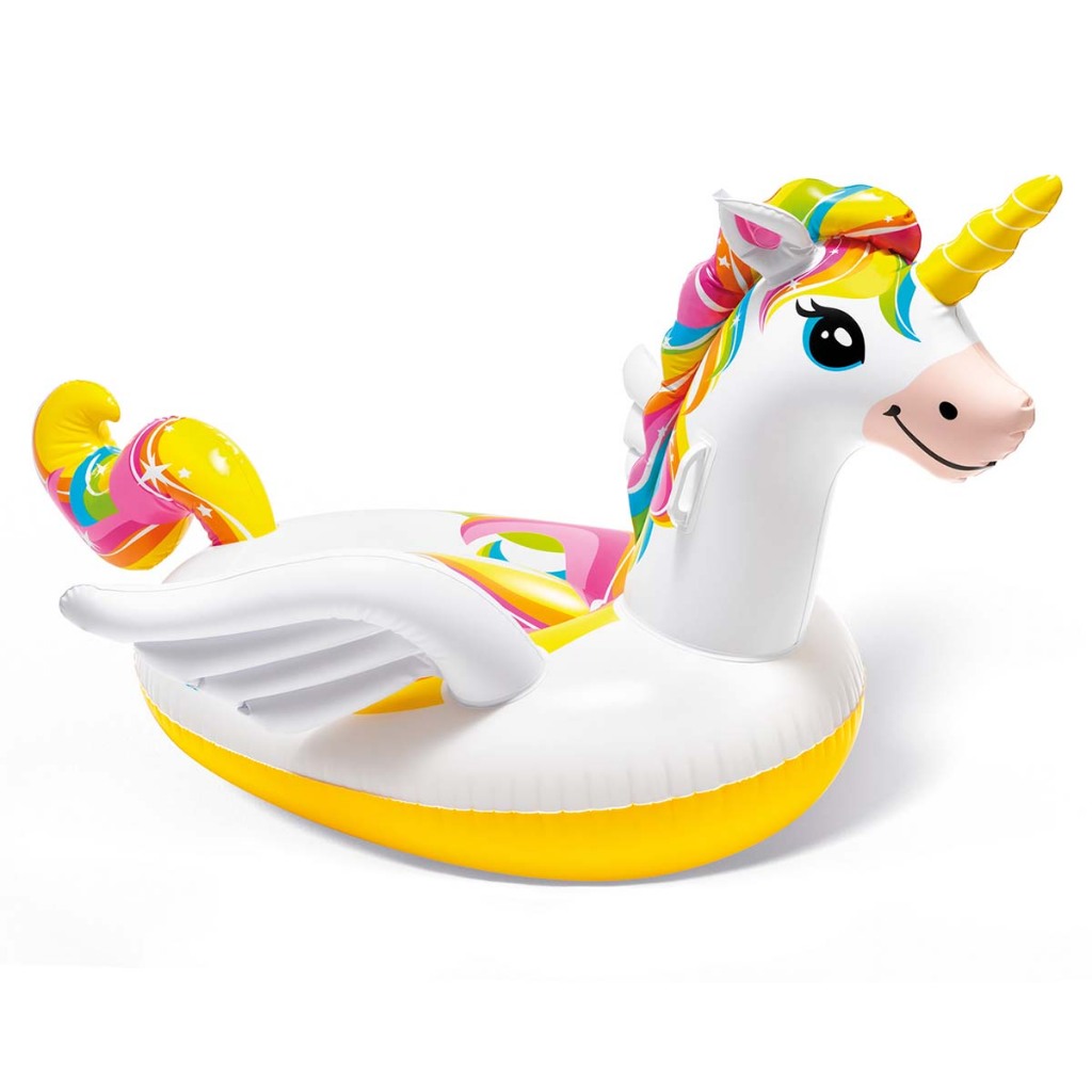 Boia Bote Inflável Infantil Unicórnio Encantado - Intex Brasil Oficial