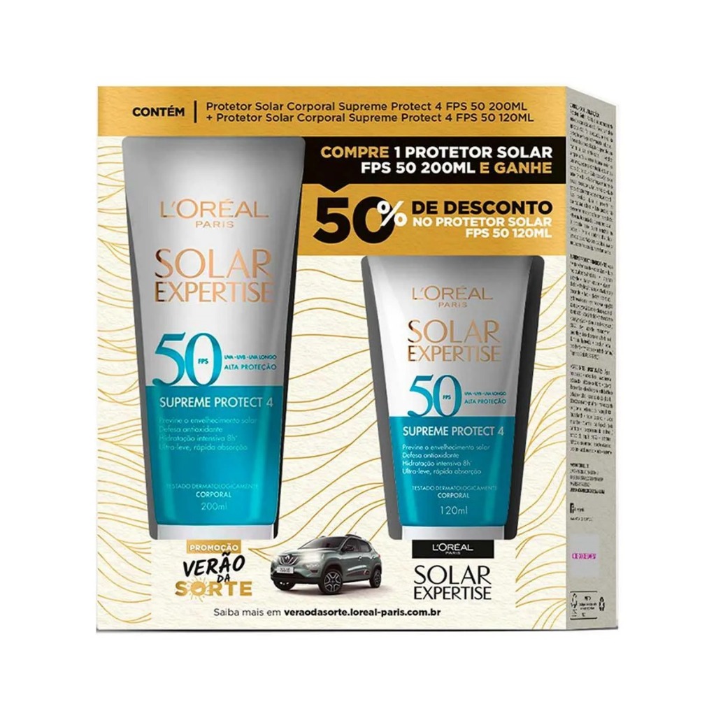 Solar Expertise Supreme Protect 4 Fps 50 L Oreal Paris Protetor Corporal: Onde Comprar | BuscaProdutos
