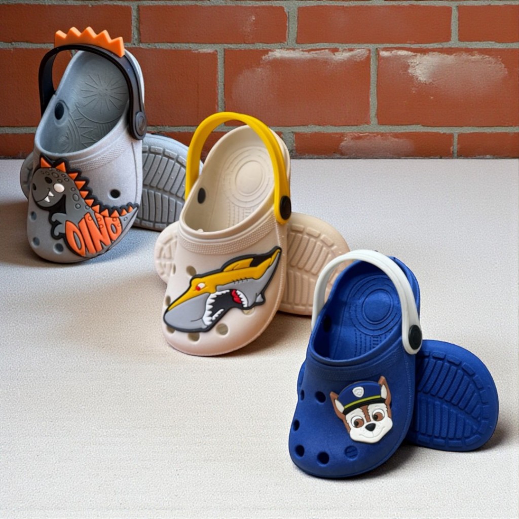 Kit 3 Pares Sandália Infantil Menino Papete Chinelo Masculino