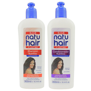 Kit Shampoo + Condicionador Nutritivo Natuhair SOS Tradicional 300ml em Oferta na Shopee