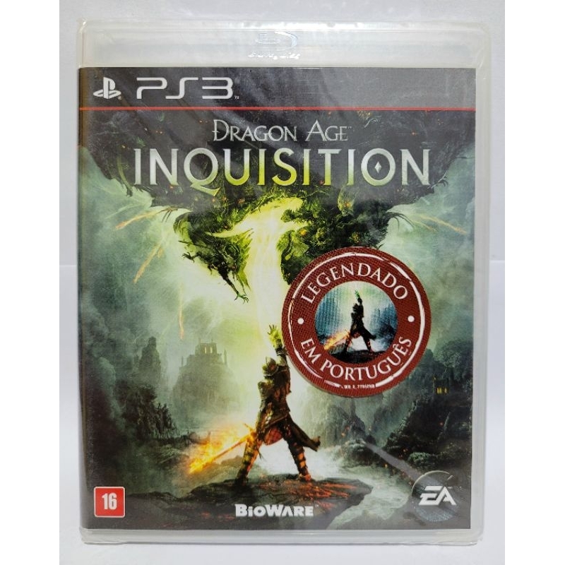 Dragon Age Inquisition, ( NOVO LACRADO ) jogo original para ps3, mídia física