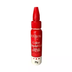 Corante Liquid Gel Vermelho Extra Forte - 25g - Iceberg Chef