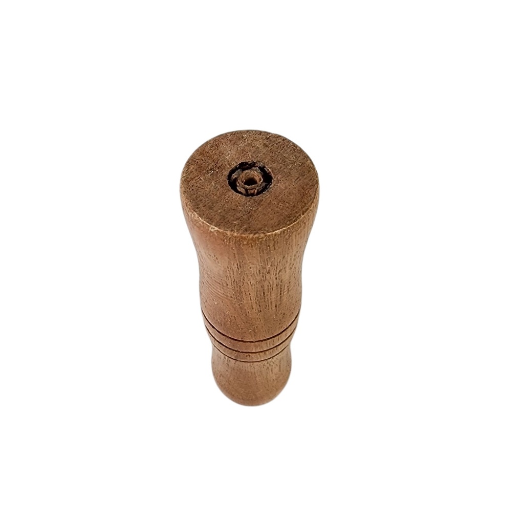 Cabo Alça Pegador Em Madeira 12 Cm Para Churrasqueira Panela Disco De Arado Lima Prático e Resistente