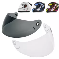 Par Viseiras Cristal e Fume Capacete Jett Evo Live Antirrisco 2.2mm