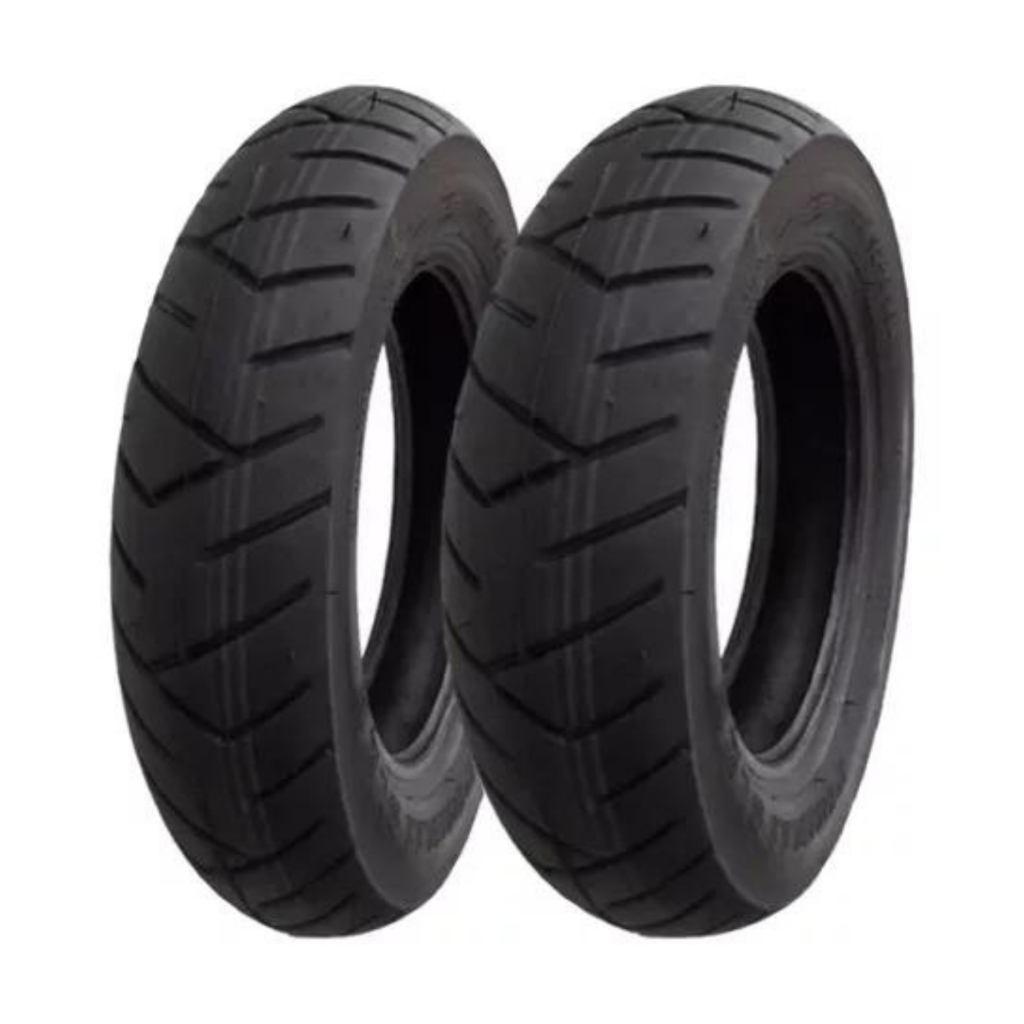 Par Pneu 90/90R12 + 100/90R10 Pirelli SL26