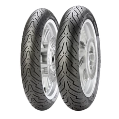 Par Pneu Moto 110/70-13 + 130/70-13 Angel Scooter Uso Sem Câmara