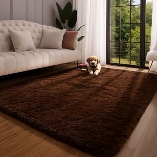 Tapete Felpudo  Shaggy Premium 1,00 x 1,50Mt Para Sala e Quarto em Oferta na Shopee