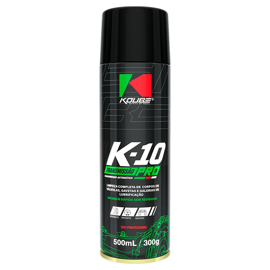 K-10 Limpeza Transmissão Pro Automotiva Peças de Carro 500ml Minuciosa Koube