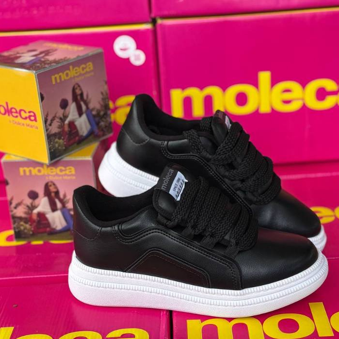 Tênis Moleca Feminino Modelo Original 2 Cores Disponíveis em Oferta na Shopee