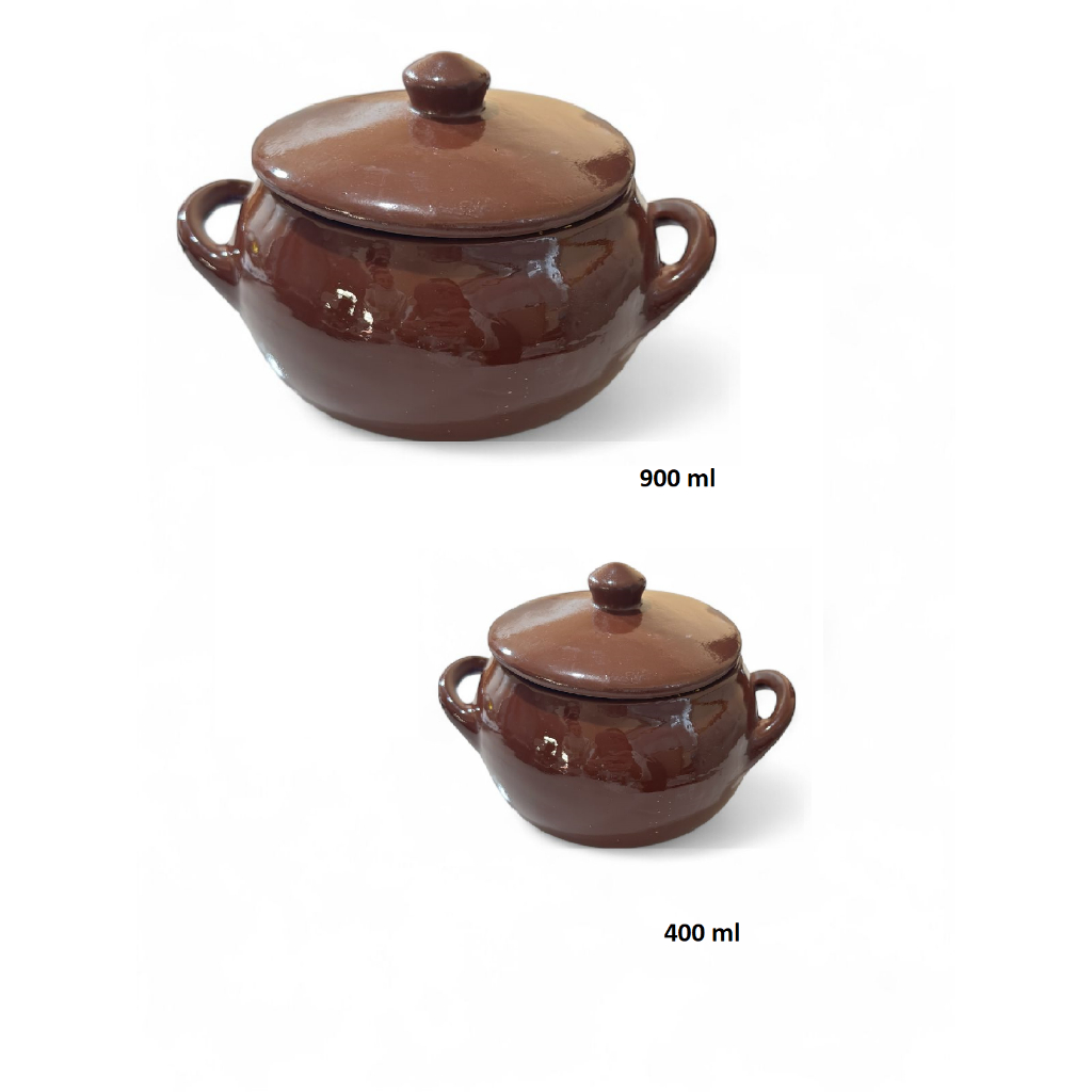 Kit Para Servir Mesa Posta - 2 Caçarola - Panela De Cerâmica - Tigela Bowl - Decoração Cozinha - Modelo Para Decoração
