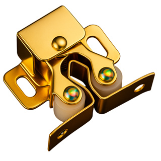 Fecho Trinco Rolete Reforçado Aço  Ferragens Para Porta Armario E Moveis em Oferta na Shopee