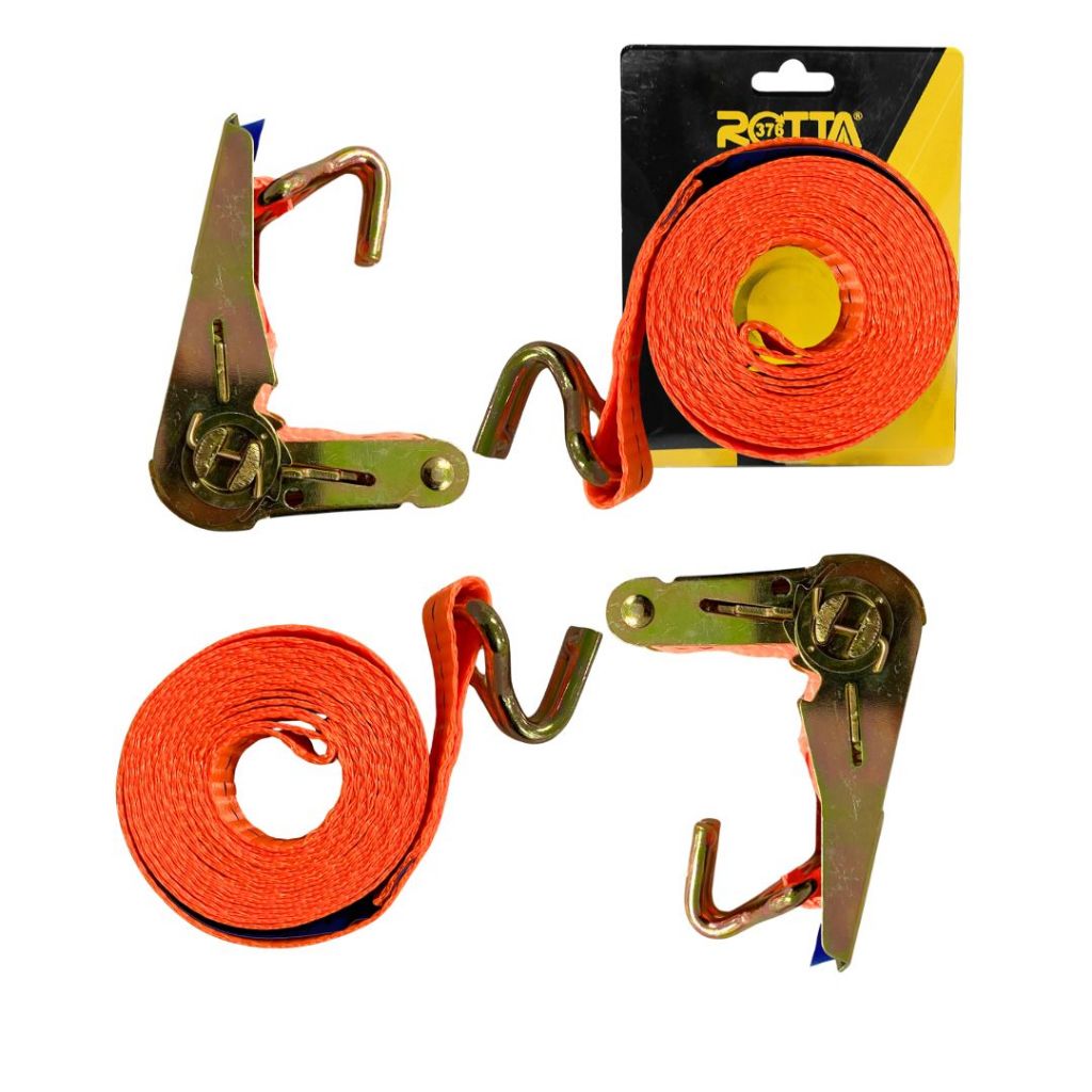 Kit 2 Cinta Catraca Amarração 800kg Carretinha Moto JetSki Cinta Catraca 3 Metros - Home & Living