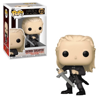 FUNKO POP GAME OF THRONES: HOUSE OF THE DRAGON - DAEMON TARGARYEN 23 NOVO ORIGINAL em Oferta na Shopee