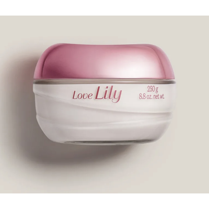 Creme Acetinado Desodorante Hidratante Corporal Love Lily 250g O Boticário
