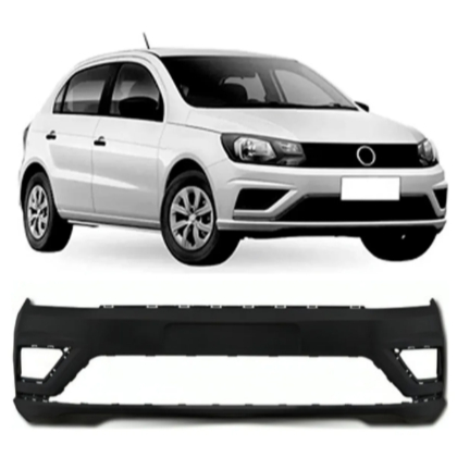 Parachoque Gol/voyage G8 18/20 Preto Liso Pintura 1° Linha