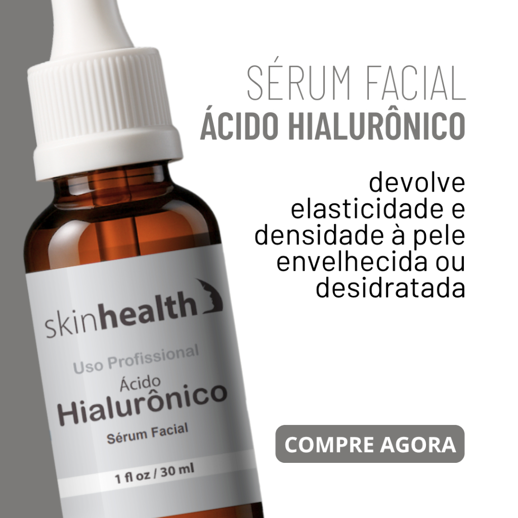 Sérum Facial Ácido Hialurônico 30ml - Hidratante e Firmeza na Pele
