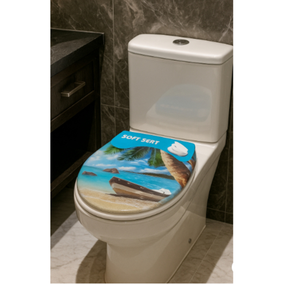 Tampa de Vaso Assento Sanitário Almofadada Oval em Oferta na Shopee