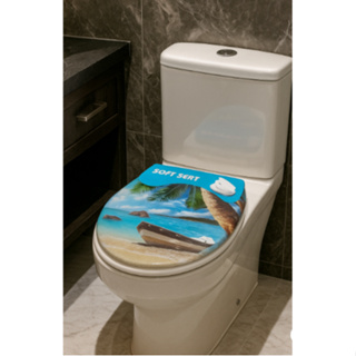 Tampa de Vaso Assento Sanitário Almofadada Oval em Oferta na Shopee