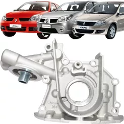 Bomba Óleo Frontier Renault Clio Kangoo Logan Sandero Twingo 1.0 8V 16V