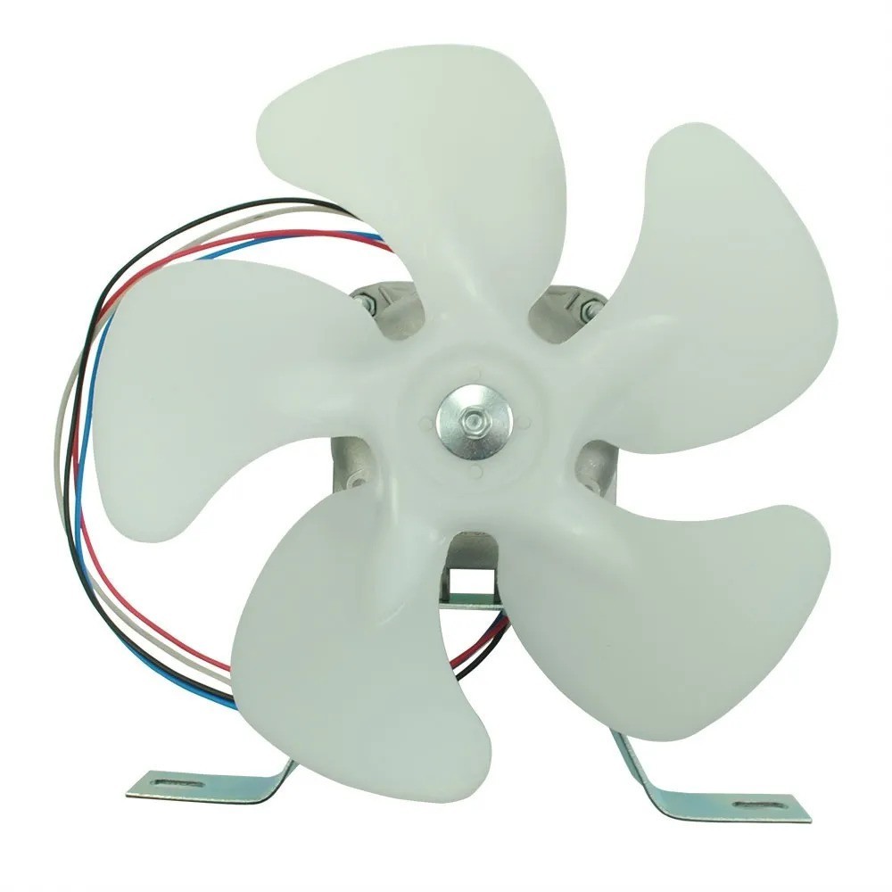 Micro Motor Exaustor 1/40hp Bivolt 110V/220V Hélice Plástica Freezer