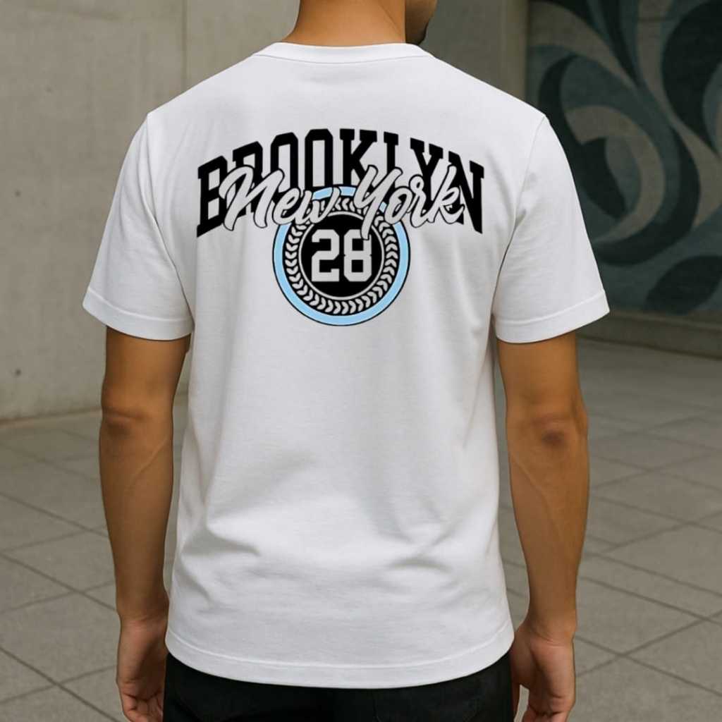 Camiseta Unissex Blusa Streetwear Brooklyn Gringo Algodão Premium Lançamento Envio Rápido