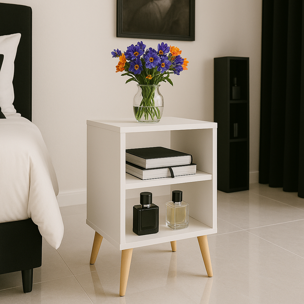 Mesa de Cabeceira Mesa Com Gaveta Rack Criado Mudo Branco Estilo Moderno Quarto Sala Copa Escritório em Oferta na Shopee