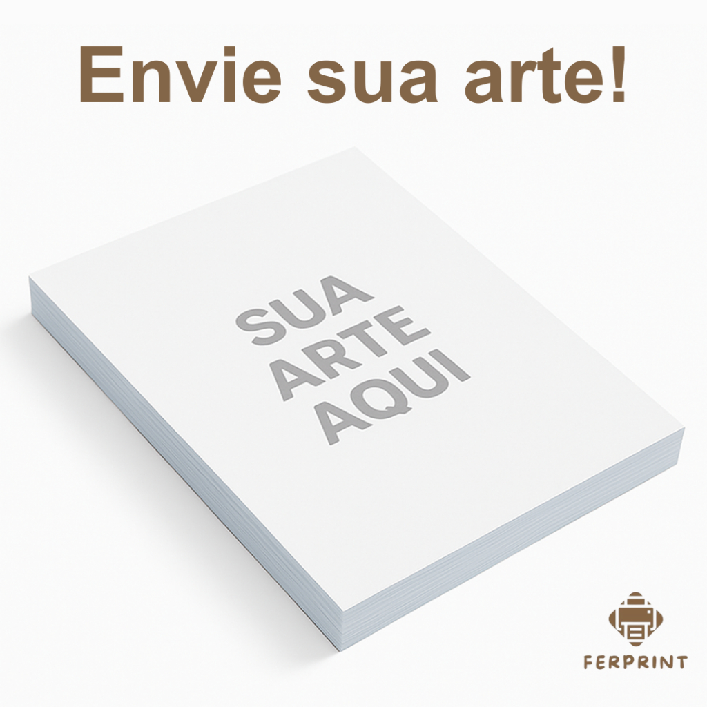 Bloco Personalizado Receituário, Anotações, Talão Pedido | Envie sua arte - A5