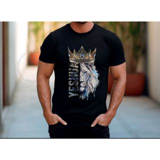 Camiseta Leão Yeshua 100% Algodão Envio Rápido em Oferta na Shopee