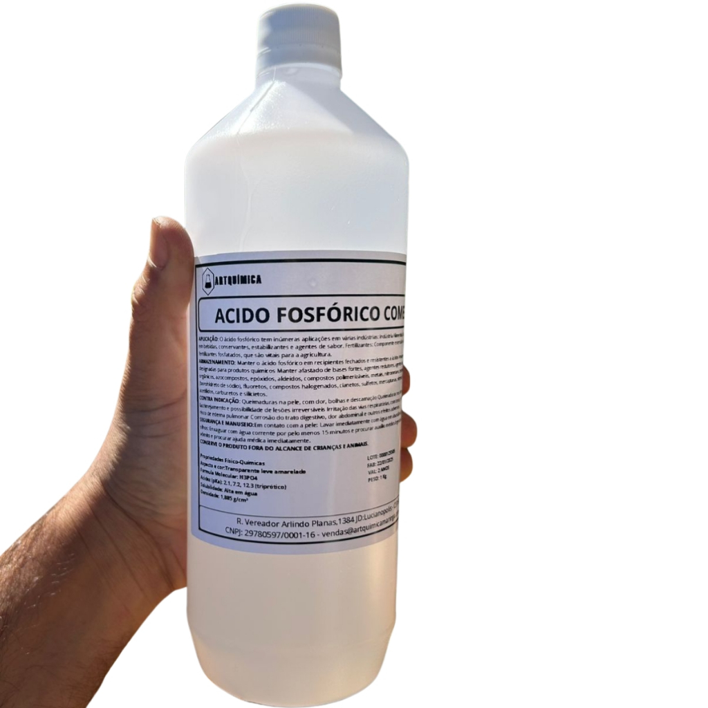 1Kg Redutor de pH para Hidroponia/Aquaponia (Ácido Fosfórico 85%) em Oferta na Shopee