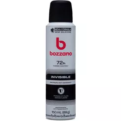 Desodorante Antitranspirante Bozzano Aerossol Invisible Com 150ml