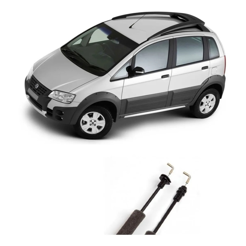 Cabo Acionamento Fechadura Porta Esquerda Dianteira Fiat Idea 2006 2007 2008 2009 2010 A 2013 2014 em Oferta na Shopee