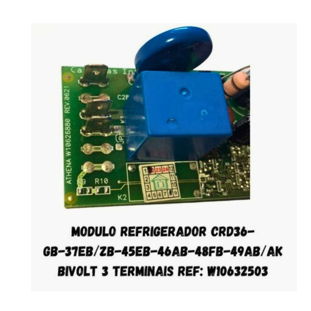 Módulo Eletronico Consul Crd36 Crd37 Crd45 Crd48 W10632503