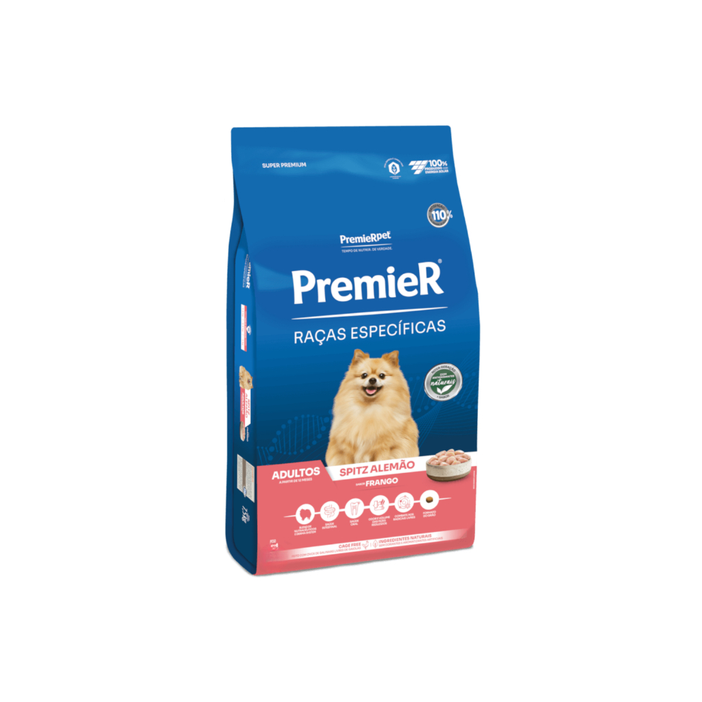 Ração Premier Raças Específicas Spitz Alemão Adultos 2,5kg