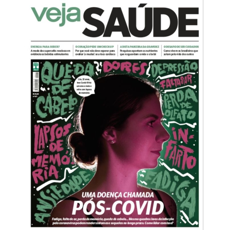 Revista Veja Saúde n° 471 - Setembro 2021 - Editora Abril - Uma Doença Chamada Pós-Covid