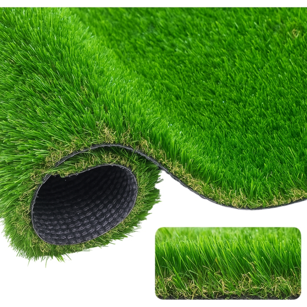 Grama Sintética 25mm Tricolor Europeia Decorativa Esportiva 1,00 Largura 1,00x1,00 a 4,00x1,00 em Oferta na Shopee