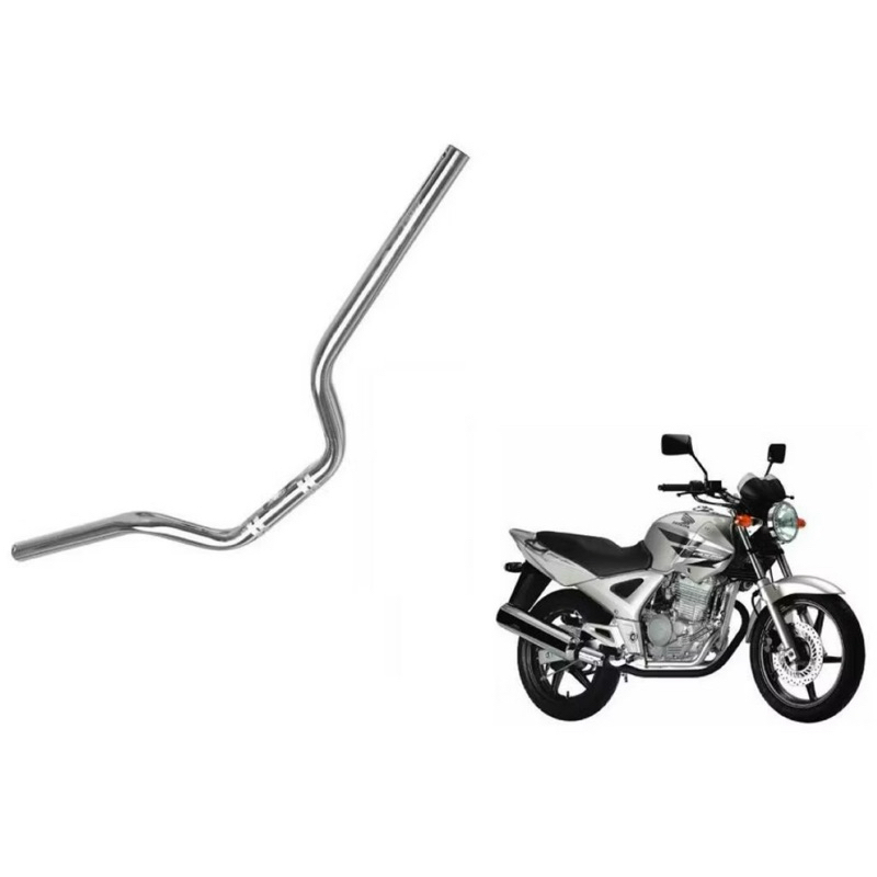GUIDAO MODELO ORIGINAL CARAMORI PESO INTERNO CROMADO STRADA CB300/CBX 250 TWISTER