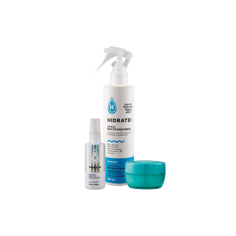 Kit de Finalização sem Frizz Hidratei em Oferta na Shopee